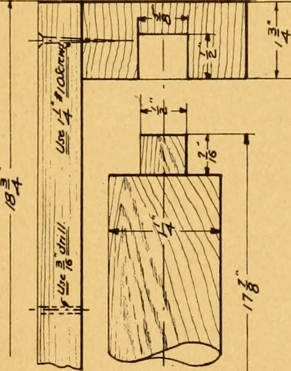 An illustration from Manual training in the grades, 1913, leaf 124