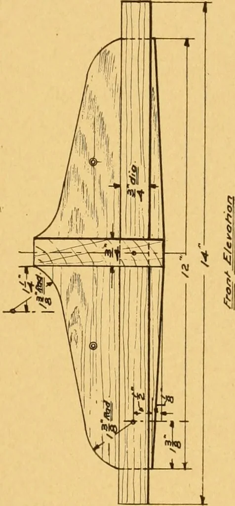 An illustration from Manual training in the grades, 1913, leaf 126