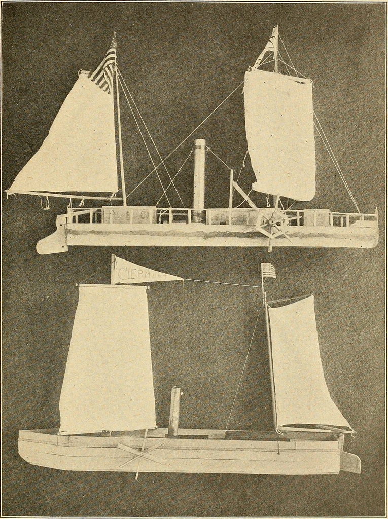 An illustration from Manual training--play problems; constructive work for boys and girls based on the play interest, 1917, leaf 10