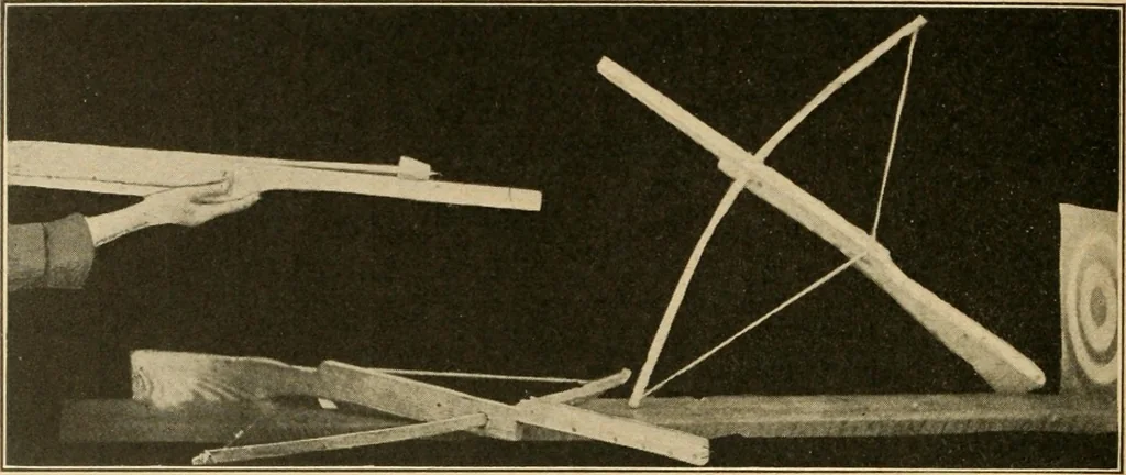 An illustration from Manual training--play problems; constructive work for boys and girls based on the play interest, 1917, leaf 103