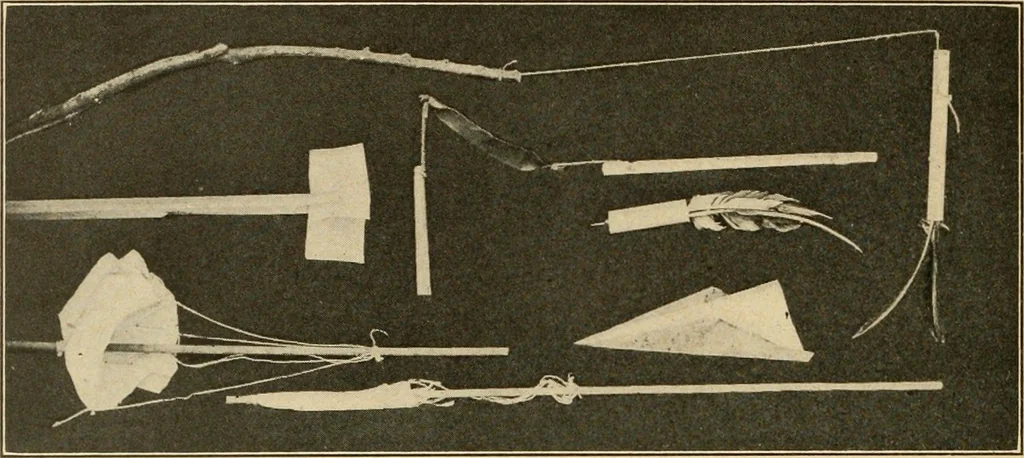 An illustration from Manual training--play problems; constructive work for boys and girls based on the play interest, 1917, leaf 105