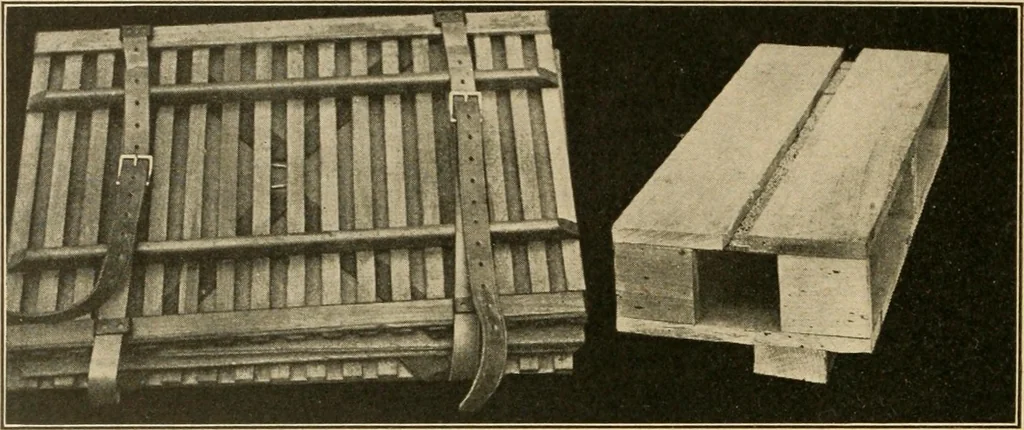 An illustration from Manual training--play problems; constructive work for boys and girls based on the play interest, 1917, leaf 133