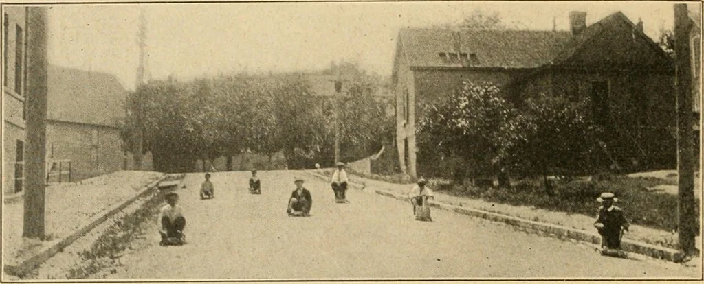 An illustration from Manual training--play problems; constructive work for boys and girls based on the play interest, 1917, leaf 15