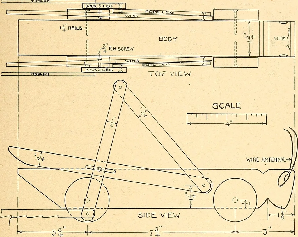 An illustration from Manual training--play problems; constructive work for boys and girls based on the play interest, 1917, leaf 150