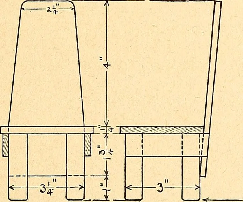 An illustration from Manual training--play problems; constructive work for boys and girls based on the play interest, 1917, leaf 170