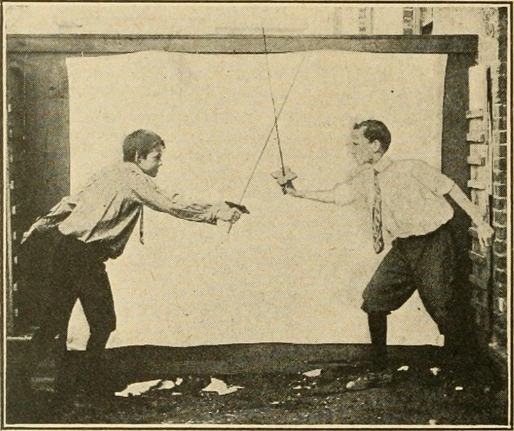 An illustration from Manual training--play problems; constructive work for boys and girls based on the play interest, 1917, leaf 27