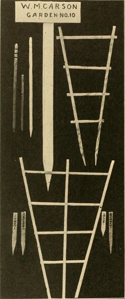 An illustration from Manual training--play problems; constructive work for boys and girls based on the play interest, 1917, leaf 41