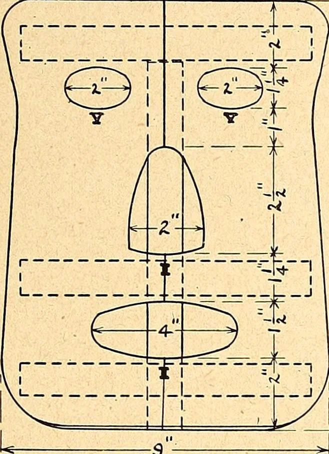 An illustration from Manual training--play problems; constructive work for boys and girls based on the play interest, 1917, leaf 46