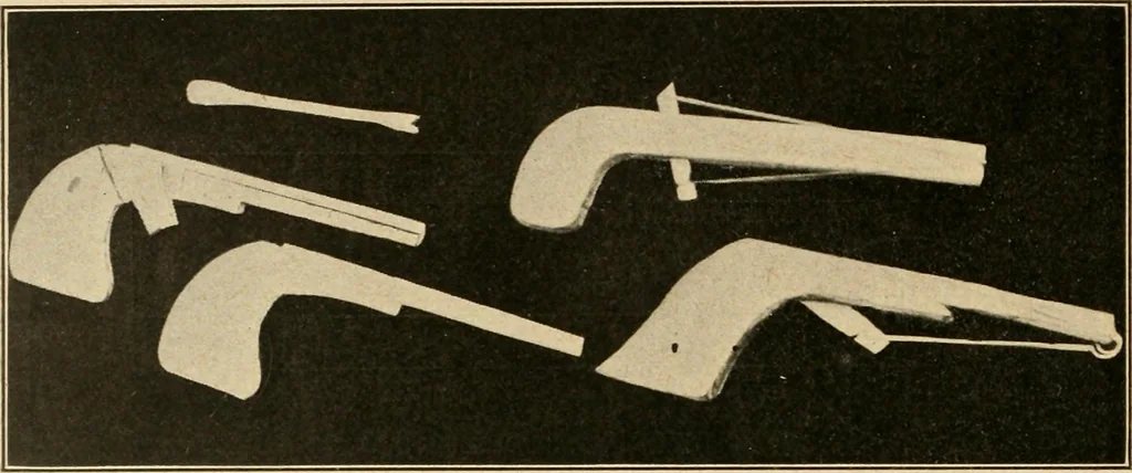 An illustration from Manual training--play problems; constructive work for boys and girls based on the play interest, 1917, leaf 51