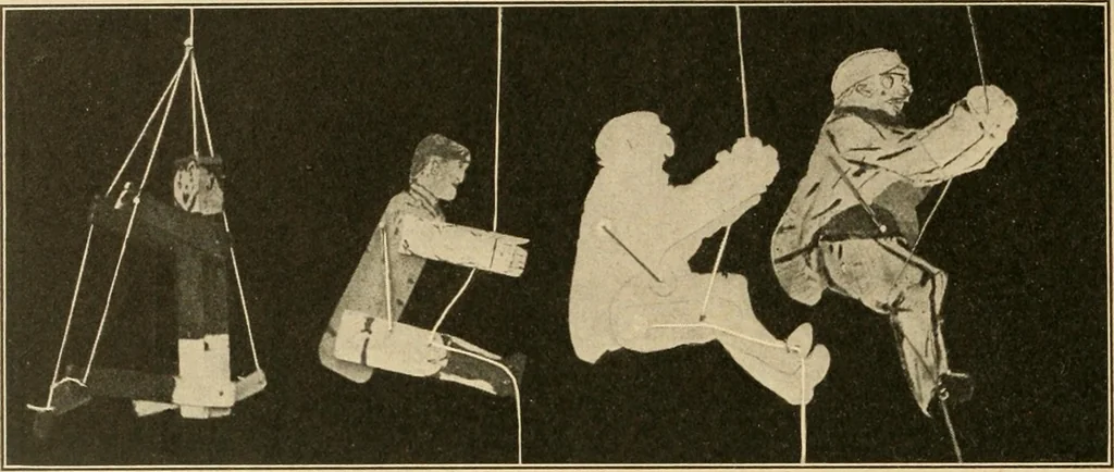 An illustration from Manual training--play problems; constructive work for boys and girls based on the play interest, 1917, leaf 79