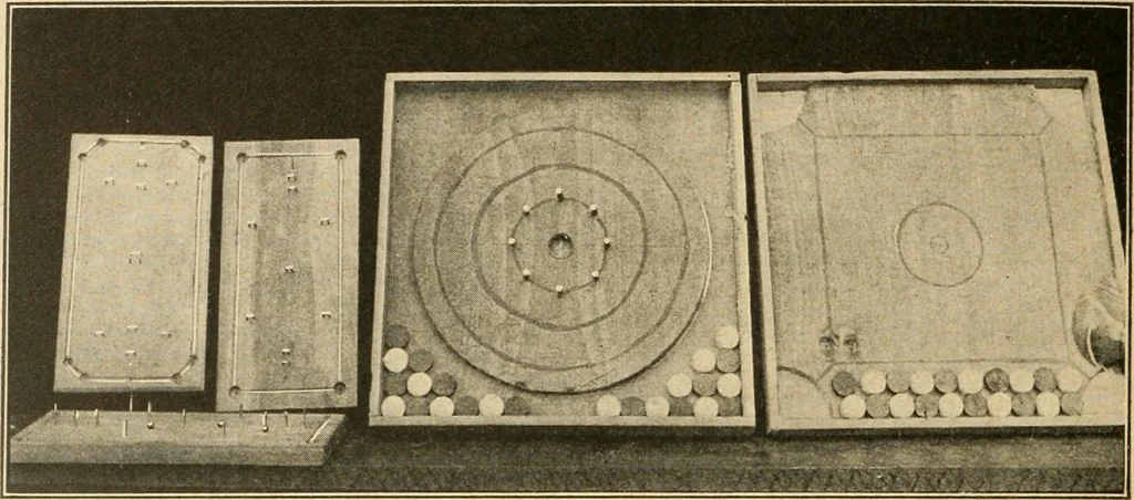 An illustration from Manual training--play problems; constructive work for boys and girls based on the play interest, 1917, leaf 93