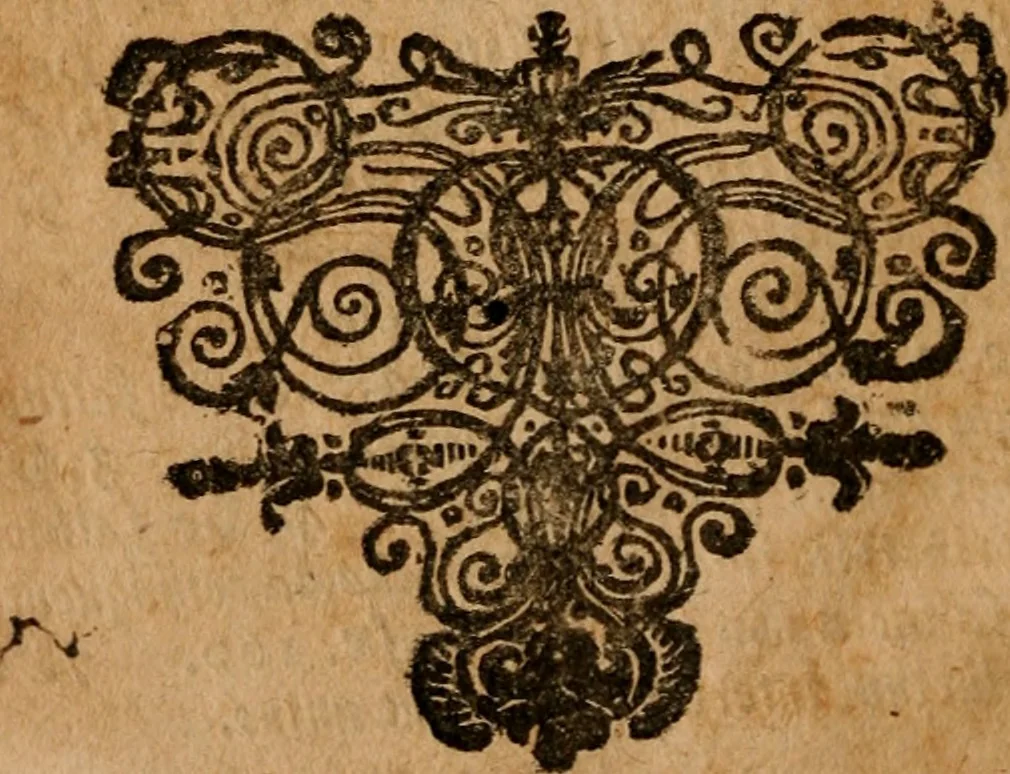 An illustration from Manuductio ad logicam : sive, Dialectica studiosæ juventuti ad logicam præparandæ, 1662, leaf 13