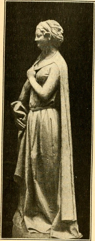 An illustration from Manuel d'archeologie francaise depuis les temps mérovingiens jusqu'à la renaissance .., 1902, leaf 101
