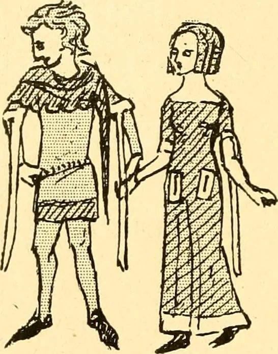 An illustration from Manuel d'archeologie francaise depuis les temps mérovingiens jusqu'à la renaissance .., 1902, leaf 103