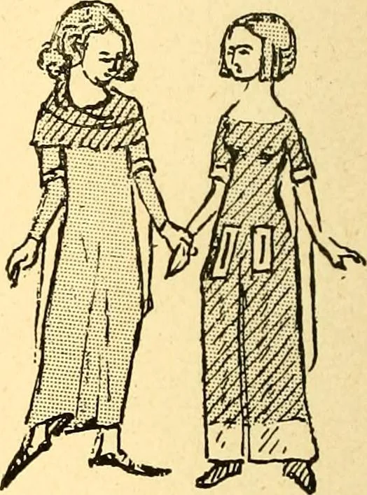 An illustration from Manuel d'archeologie francaise depuis les temps mérovingiens jusqu'à la renaissance .., 1902, leaf 103