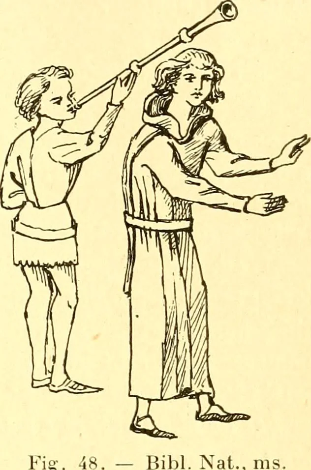 An illustration from Manuel d'archeologie francaise depuis les temps mérovingiens jusqu'à la renaissance .., 1902, leaf 106
