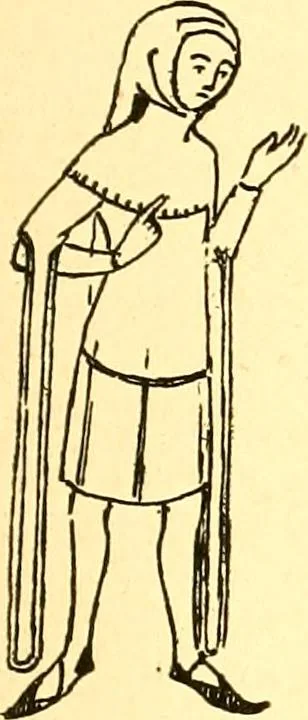 An illustration from Manuel d'archeologie francaise depuis les temps mérovingiens jusqu'à la renaissance .., 1902, leaf 108