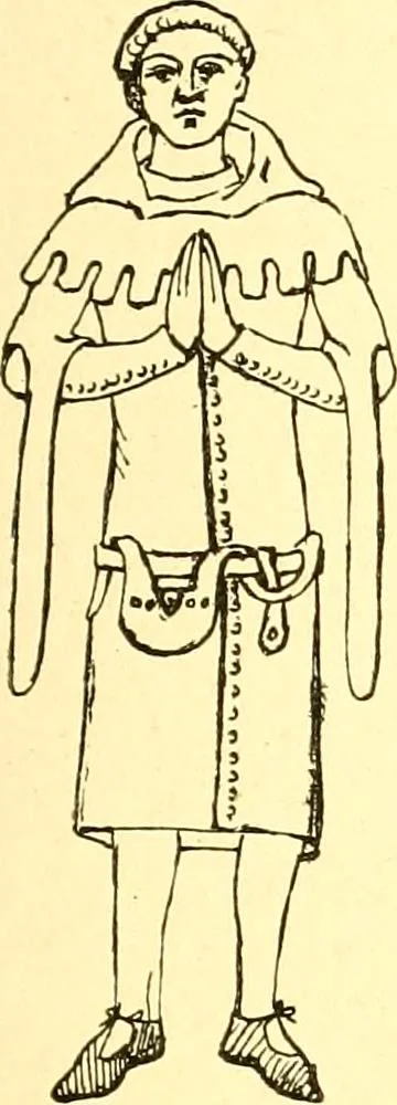 An illustration from Manuel d'archeologie francaise depuis les temps mérovingiens jusqu'à la renaissance .., 1902, leaf 110