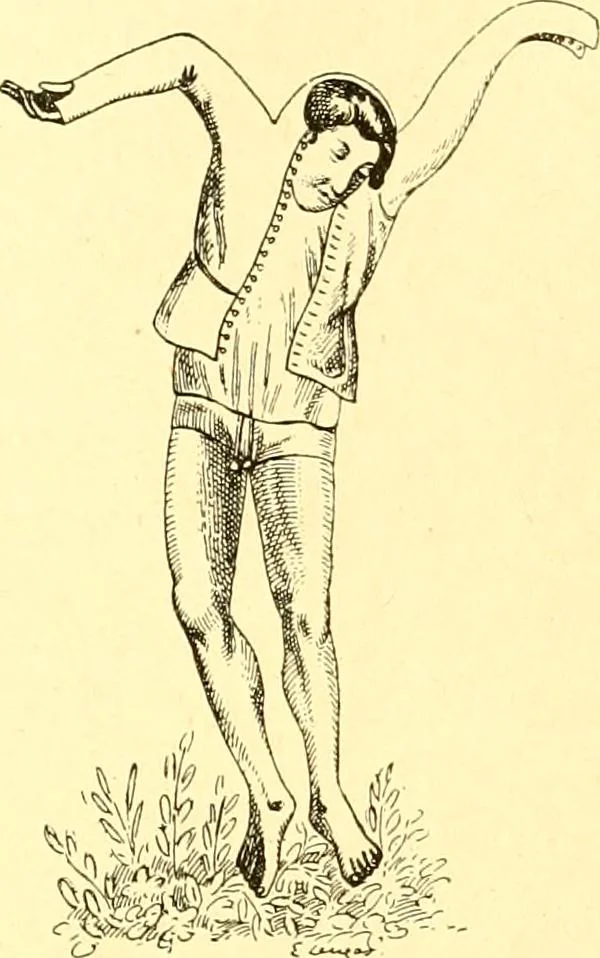 An illustration from Manuel d'archeologie francaise depuis les temps mérovingiens jusqu'à la renaissance .., 1902, leaf 110