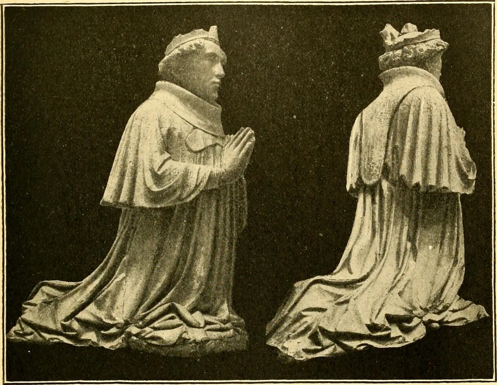 An illustration from Manuel d'archeologie francaise depuis les temps mérovingiens jusqu'à la renaissance .., 1902, leaf 112