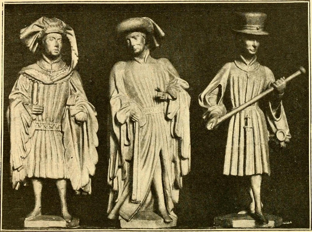 An illustration from Manuel d'archeologie francaise depuis les temps mérovingiens jusqu'à la renaissance .., 1902, leaf 117