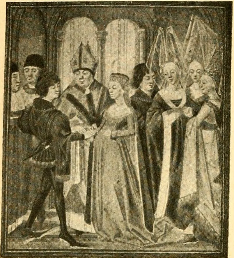 An illustration from Manuel d'archeologie francaise depuis les temps mérovingiens jusqu'à la renaissance .., 1902, leaf 139