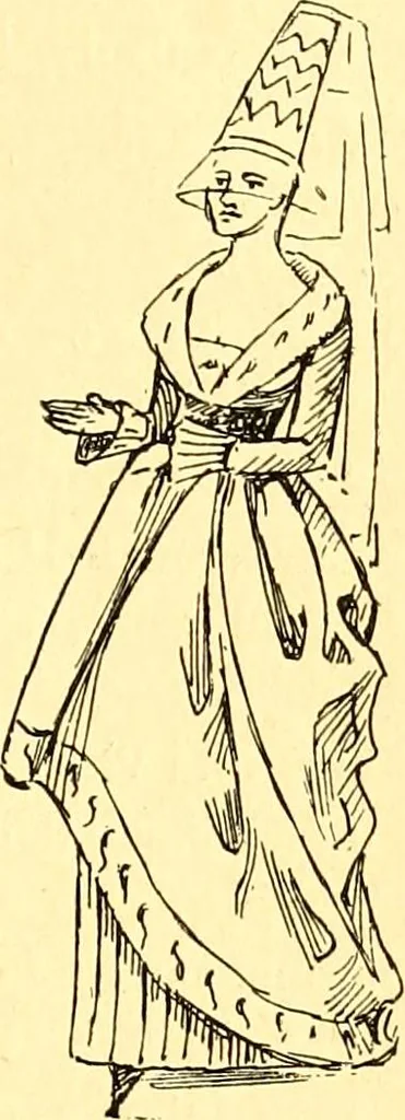 An illustration from Manuel d'archeologie francaise depuis les temps mérovingiens jusqu'à la renaissance .., 1902, leaf 144