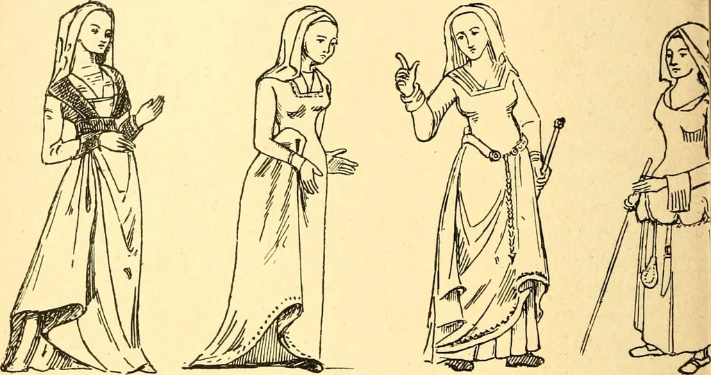 An illustration from Manuel d'archeologie francaise depuis les temps mérovingiens jusqu'à la renaissance .., 1902, leaf 159