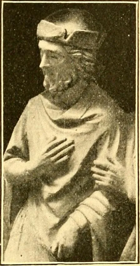 An illustration from Manuel d'archeologie francaise depuis les temps mérovingiens jusqu'à la renaissance .., 1902, leaf 180