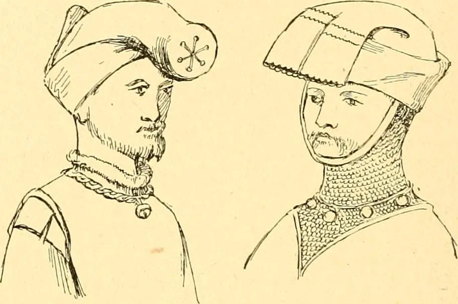An illustration from Manuel d'archeologie francaise depuis les temps mérovingiens jusqu'à la renaissance .., 1902, leaf 183