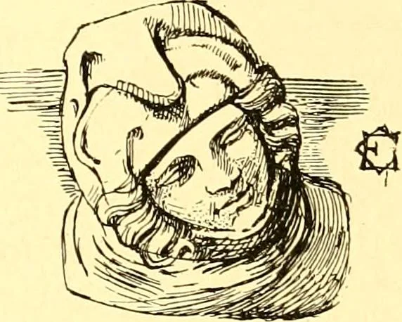 An illustration from Manuel d'archeologie francaise depuis les temps mérovingiens jusqu'à la renaissance .., 1902, leaf 190