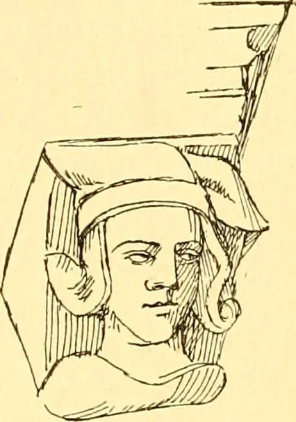 An illustration from Manuel d'archeologie francaise depuis les temps mérovingiens jusqu'à la renaissance .., 1902, leaf 192