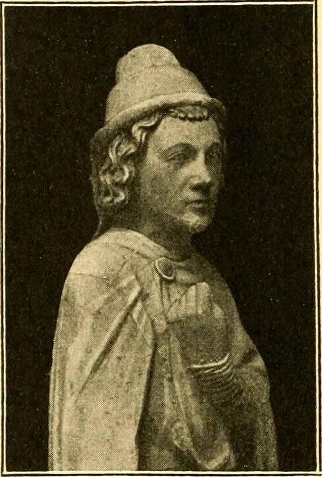 An illustration from Manuel d'archeologie francaise depuis les temps mérovingiens jusqu'à la renaissance .., 1902, leaf 196