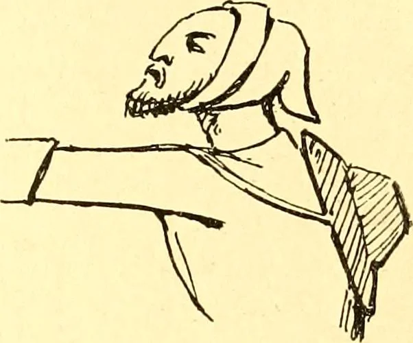 An illustration from Manuel d'archeologie francaise depuis les temps mérovingiens jusqu'à la renaissance .., 1902, leaf 198