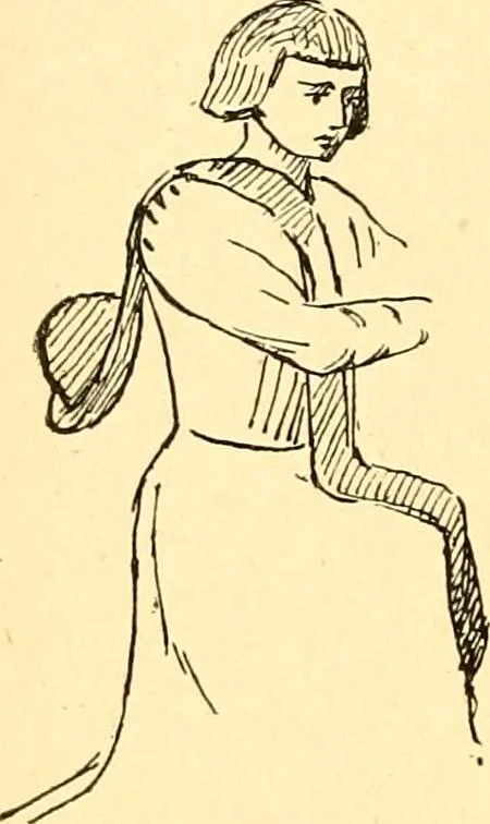 An illustration from Manuel d'archeologie francaise depuis les temps mérovingiens jusqu'à la renaissance .., 1902, leaf 199