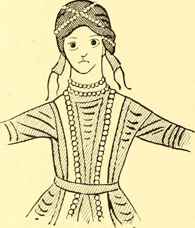 An illustration from Manuel d'archeologie francaise depuis les temps mérovingiens jusqu'à la renaissance .., 1902, leaf 210
