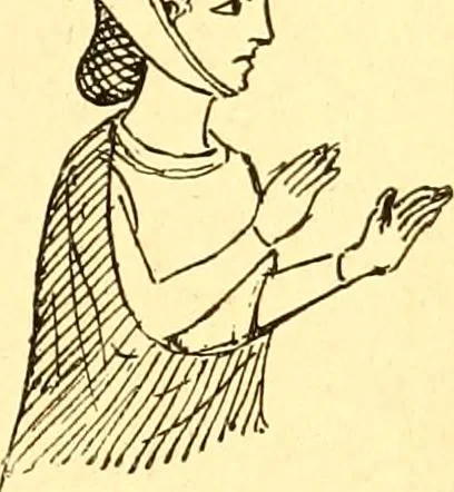 An illustration from Manuel d'archeologie francaise depuis les temps mérovingiens jusqu'à la renaissance .., 1902, leaf 216