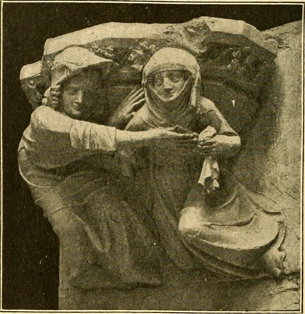 An illustration from Manuel d'archeologie francaise depuis les temps mérovingiens jusqu'à la renaissance .., 1902, leaf 219