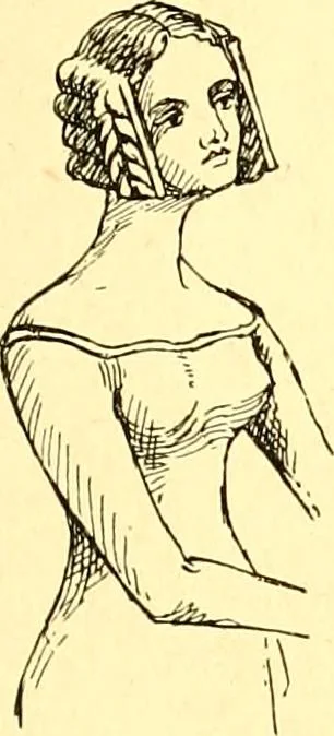 An illustration from Manuel d'archeologie francaise depuis les temps mérovingiens jusqu'à la renaissance .., 1902, leaf 222