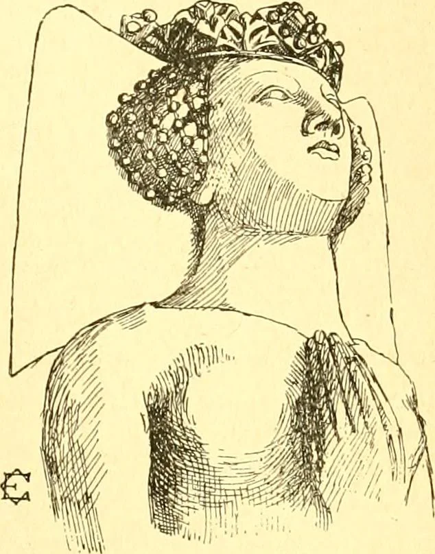 An illustration from Manuel d'archeologie francaise depuis les temps mérovingiens jusqu'à la renaissance .., 1902, leaf 228