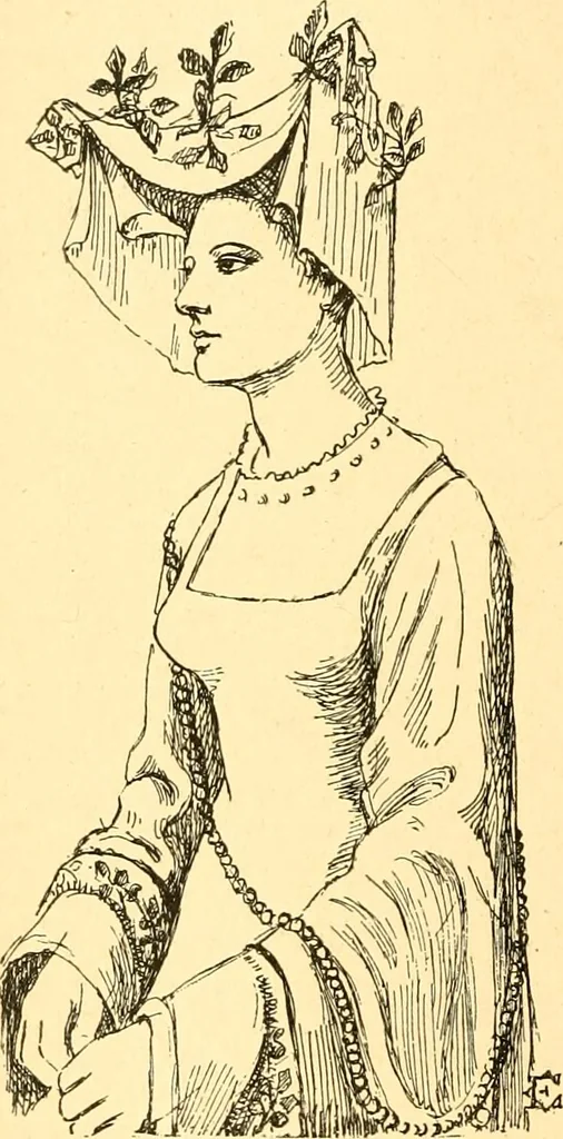 An illustration from Manuel d'archeologie francaise depuis les temps mérovingiens jusqu'à la renaissance .., 1902, leaf 231