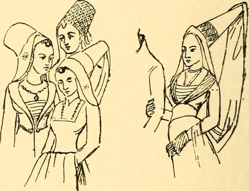 An illustration from Manuel d'archeologie francaise depuis les temps mérovingiens jusqu'à la renaissance .., 1902, leaf 241