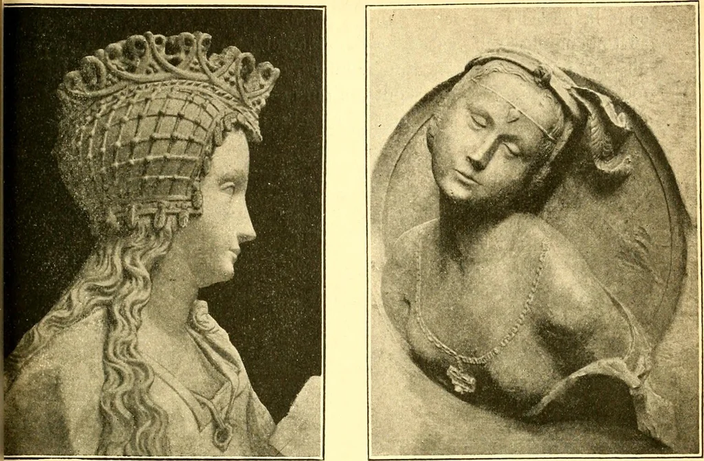 An illustration from Manuel d'archeologie francaise depuis les temps mérovingiens jusqu'à la renaissance .., 1902, leaf 250