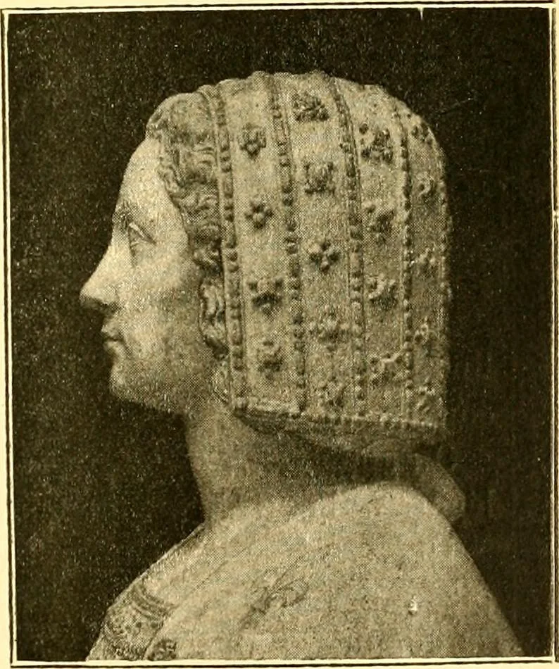 An illustration from Manuel d'archeologie francaise depuis les temps mérovingiens jusqu'à la renaissance .., 1902, leaf 250