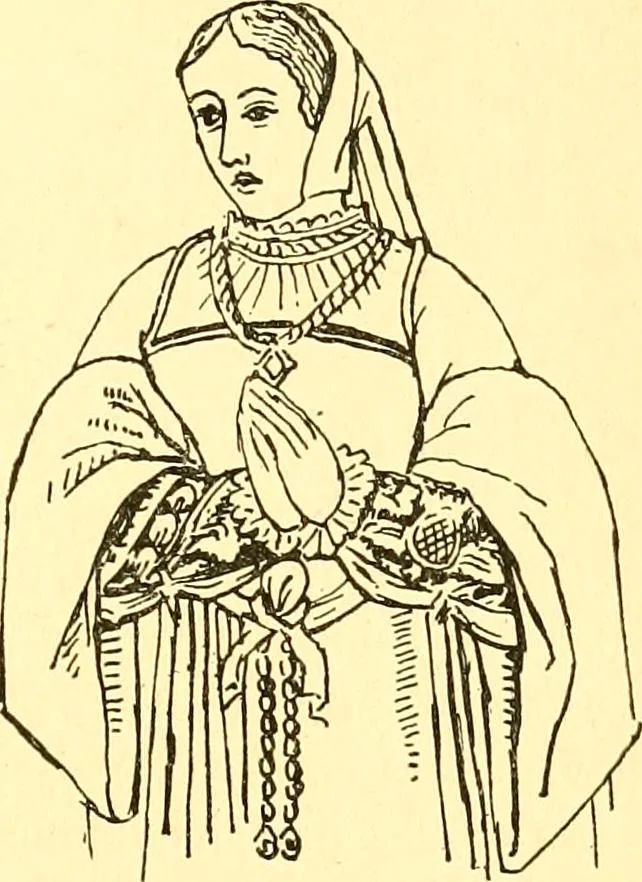 An illustration from Manuel d'archeologie francaise depuis les temps mérovingiens jusqu'à la renaissance .., 1902, leaf 258