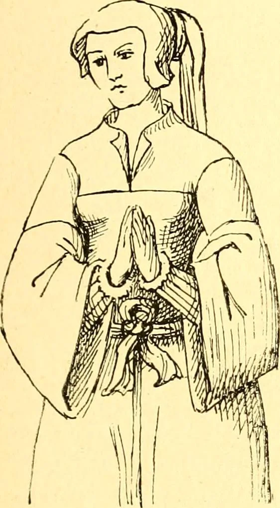 An illustration from Manuel d'archeologie francaise depuis les temps mérovingiens jusqu'à la renaissance .., 1902, leaf 260
