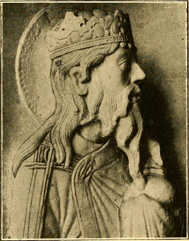 An illustration from Manuel d'archeologie francaise depuis les temps mérovingiens jusqu'à la renaissance .., 1902, leaf 275
