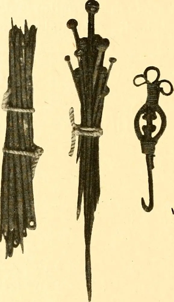 An illustration from Manuel d'archeologie francaise depuis les temps mérovingiens jusqu'à la renaissance .., 1902, leaf 281