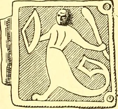 An illustration from Manuel d'archeologie francaise depuis les temps mérovingiens jusqu'à la renaissance .., 1902, leaf 314