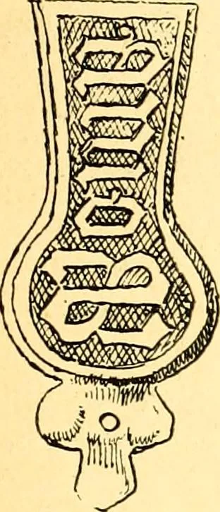 An illustration from Manuel d'archeologie francaise depuis les temps mérovingiens jusqu'à la renaissance .., 1902, leaf 320
